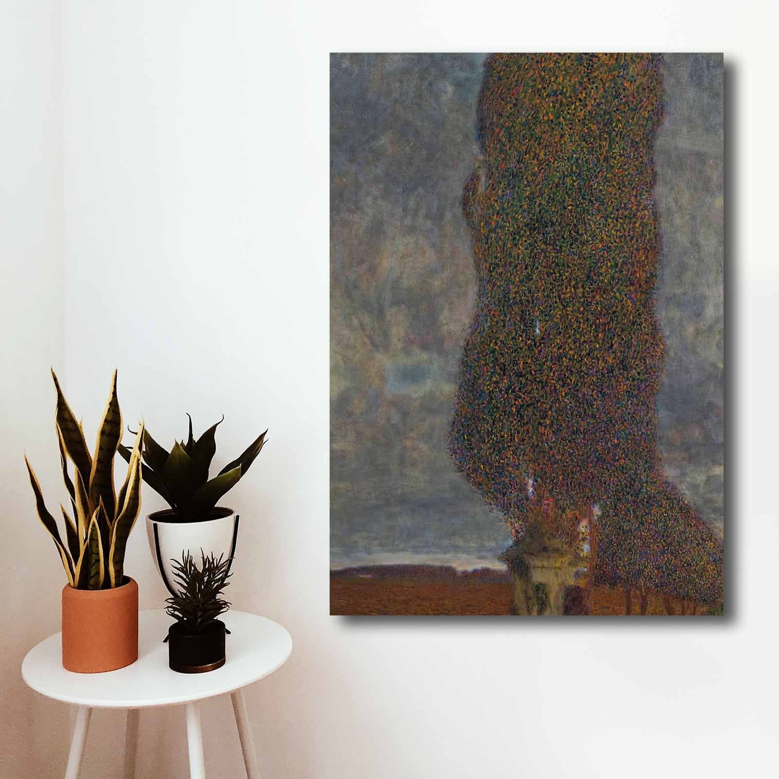 Quadro Decorativo em Tela 70x100cm - Moldura de Madeira Premium - Arte Multicolor para Transformar o Seu Espaço