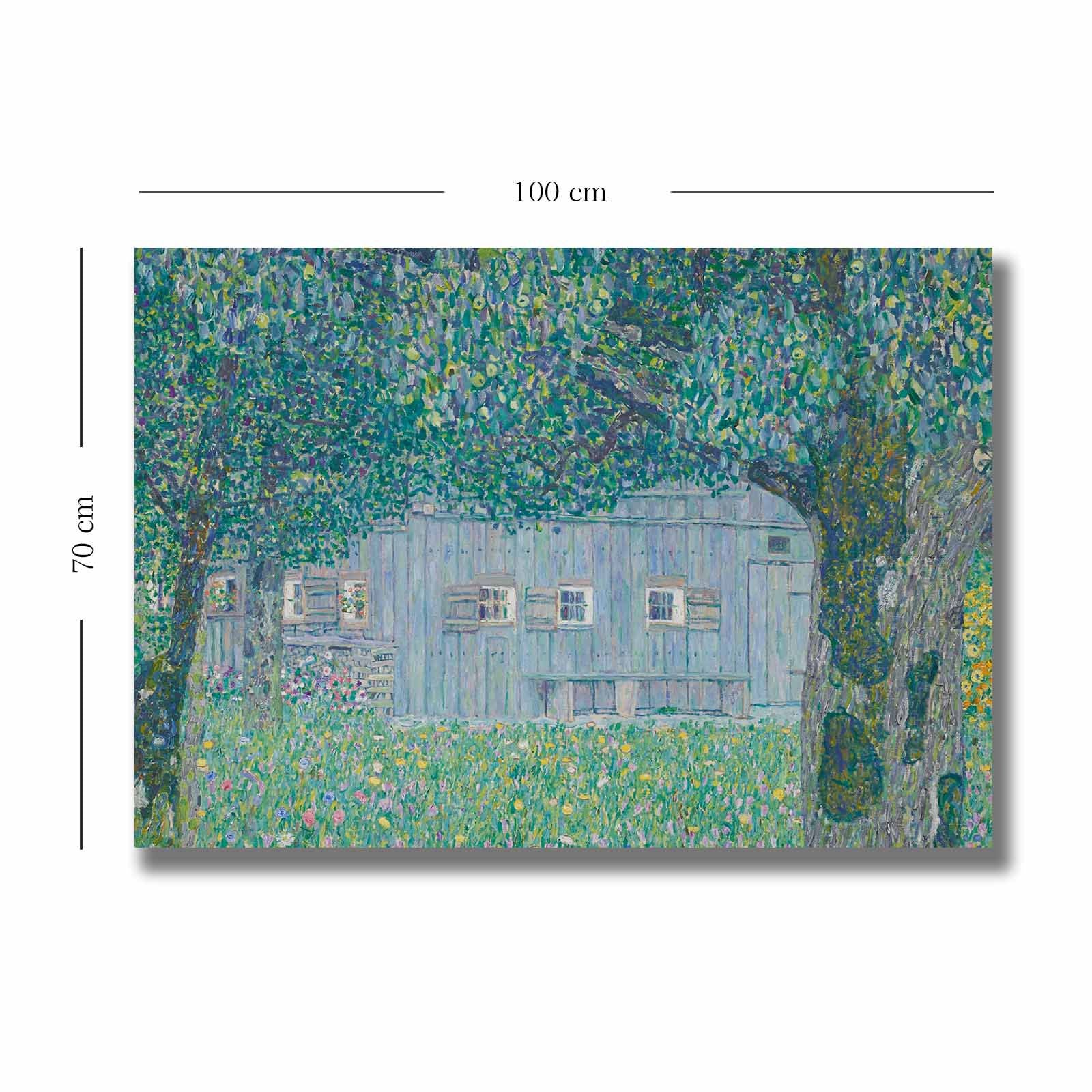 Quadro Decorativo em Tela 70x100cm - Moldura de Madeira Premium - Arte Multicolor para Transformar o Seu Espaço