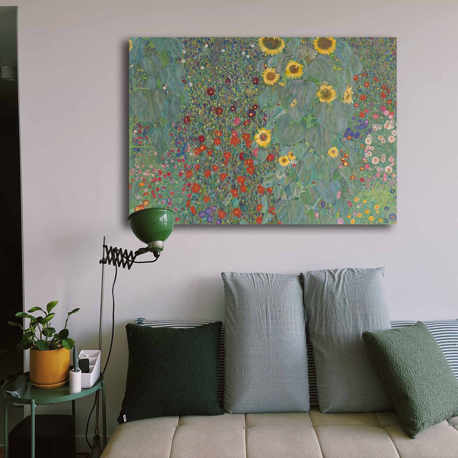 Quadro Decorativo em Tela 70x100cm - Moldura de Madeira Premium - Arte Multicolor para Transformar o Seu Espaço