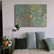 Quadro Decorativo em Tela 70x100cm - Moldura de Madeira Premium - Arte Multicolor para Transformar o Seu Espaço