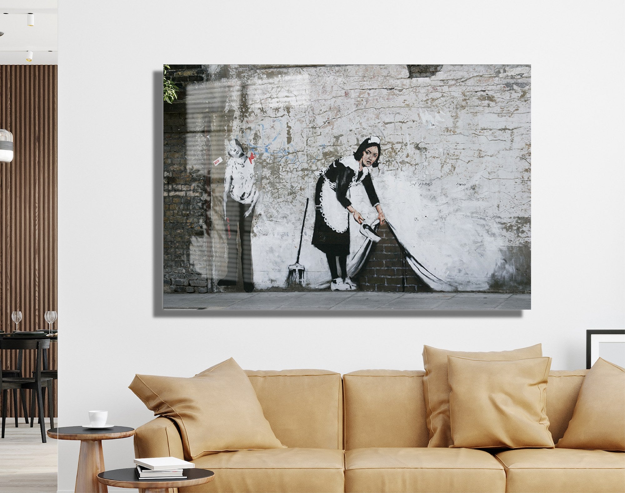 Quadro Decorativo em Vidro Temperado 1861 - 50x70cm Multicolor 4mm