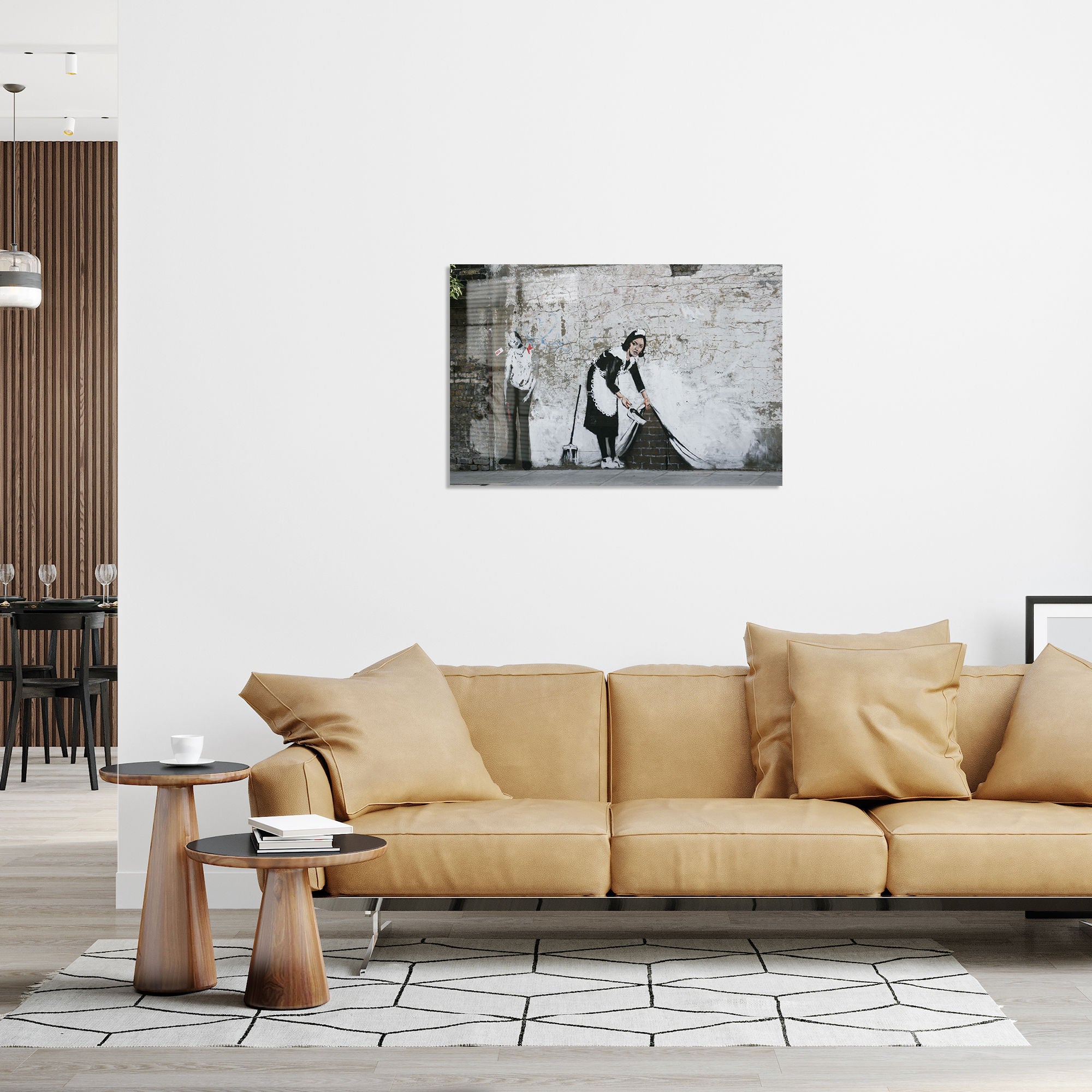 Quadro Decorativo em Vidro Temperado 1861 - 50x70cm Multicolor 4mm