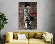 Quadro Decorativo em Vidro Temperado Multicolor 50x70cm - Arte Moderna para Decoração de Interiores