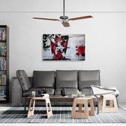 Quadro Decorativo em Vidro Temperado Multicolor 70x100cm - Arte Moderna para Transformar o Seu Espaço