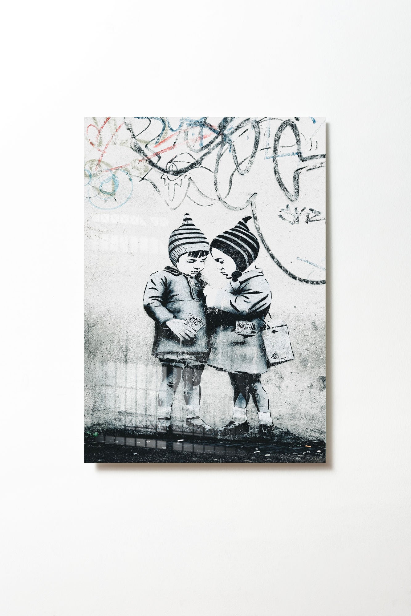 Arte em Vidro Temperado Multicolor 1867 - Pintura Decorativa 70x100cm Resistente e Elegante