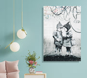 Quadro Decorativo em Vidro Temperado 1867 - 50x70cm Multicolor 4mm