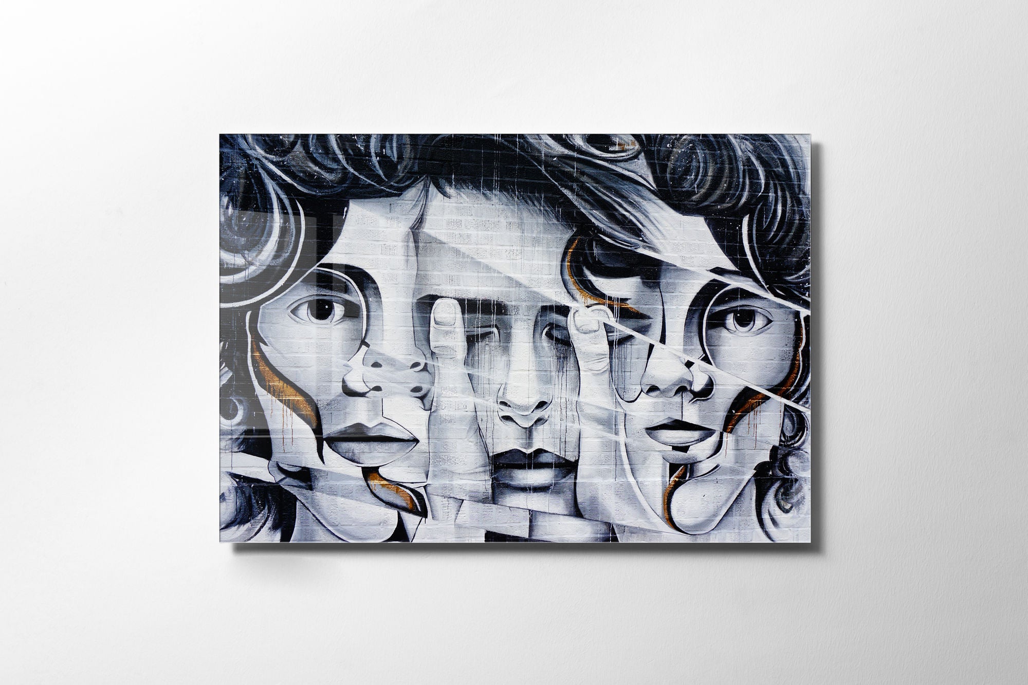 Quadro Decorativo em Vidro Temperado Multicolor 45x65cm - Arte Moderna para Transformar o Seu Espaço