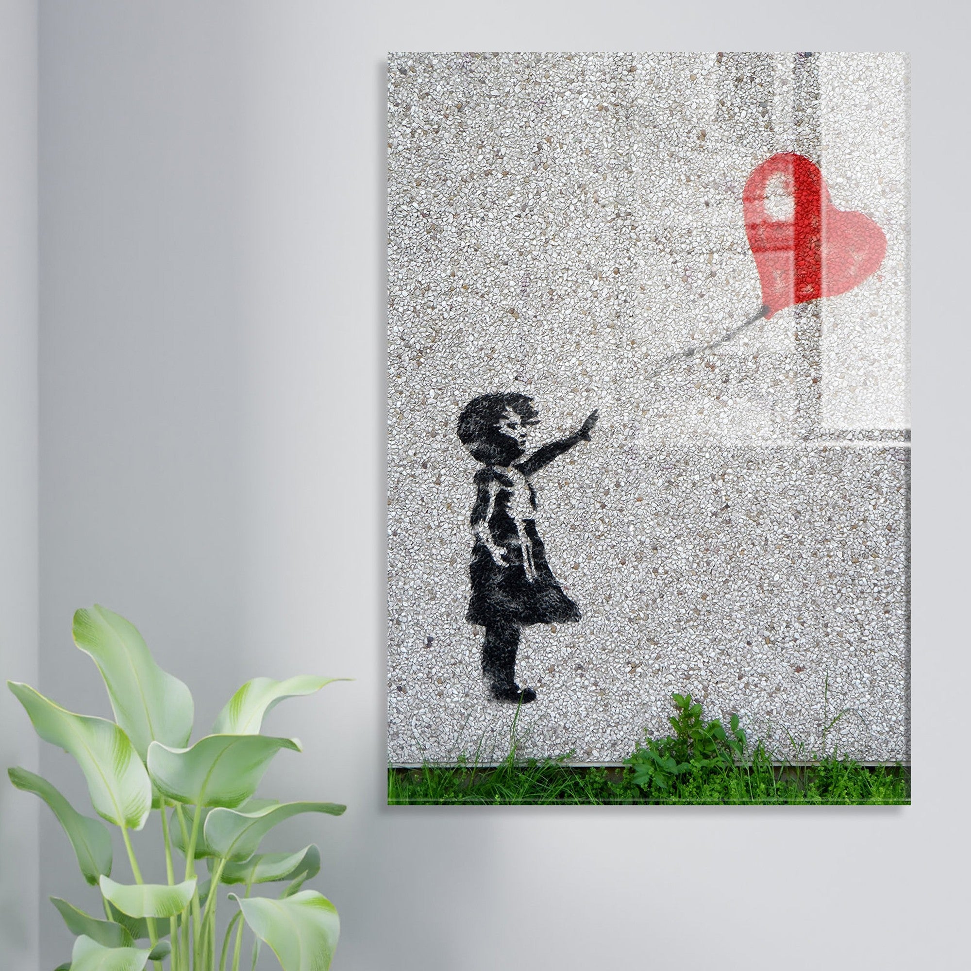 Pintura decorativa em vidro temperado – 70 x 100 cm – 100% vidro temperado