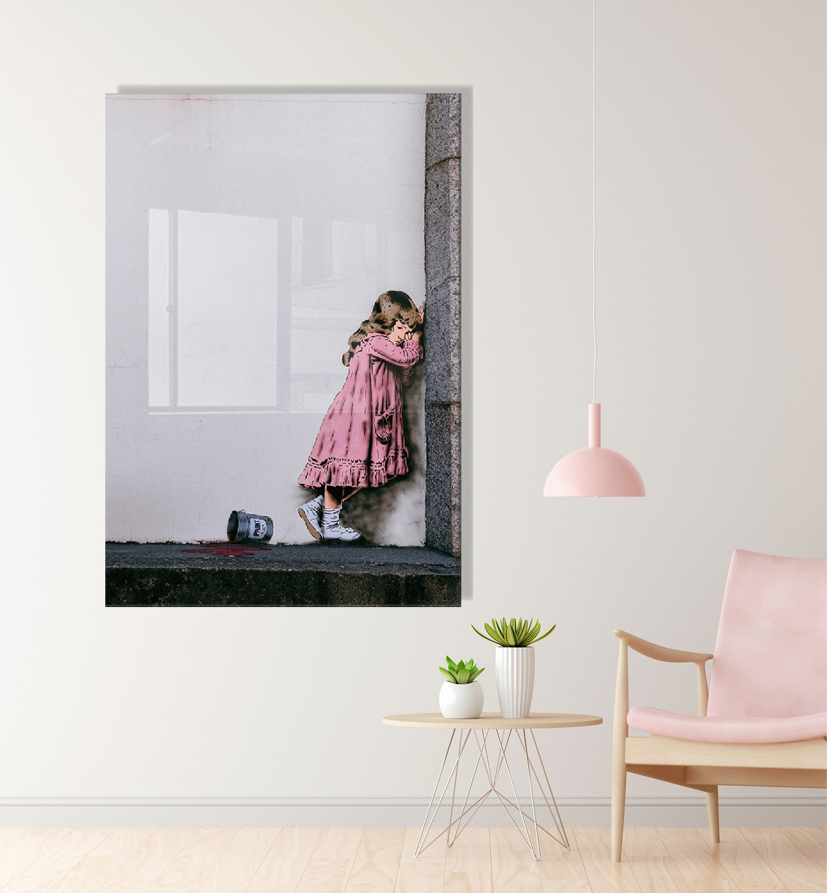 Quadro Decorativo em Vidro Temperado 1882 - 50x70cm Multicolor 4mm