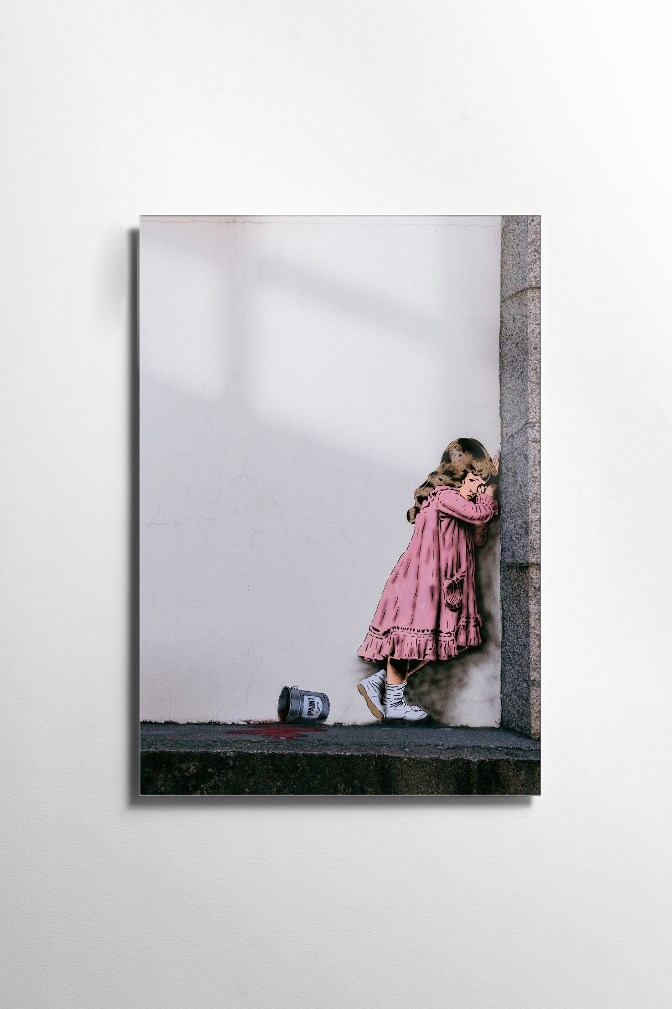 Arte Decorativa em Vidro Temperado Multicolor 45x65cm - Pintura Moderna para Decoração de Interiores