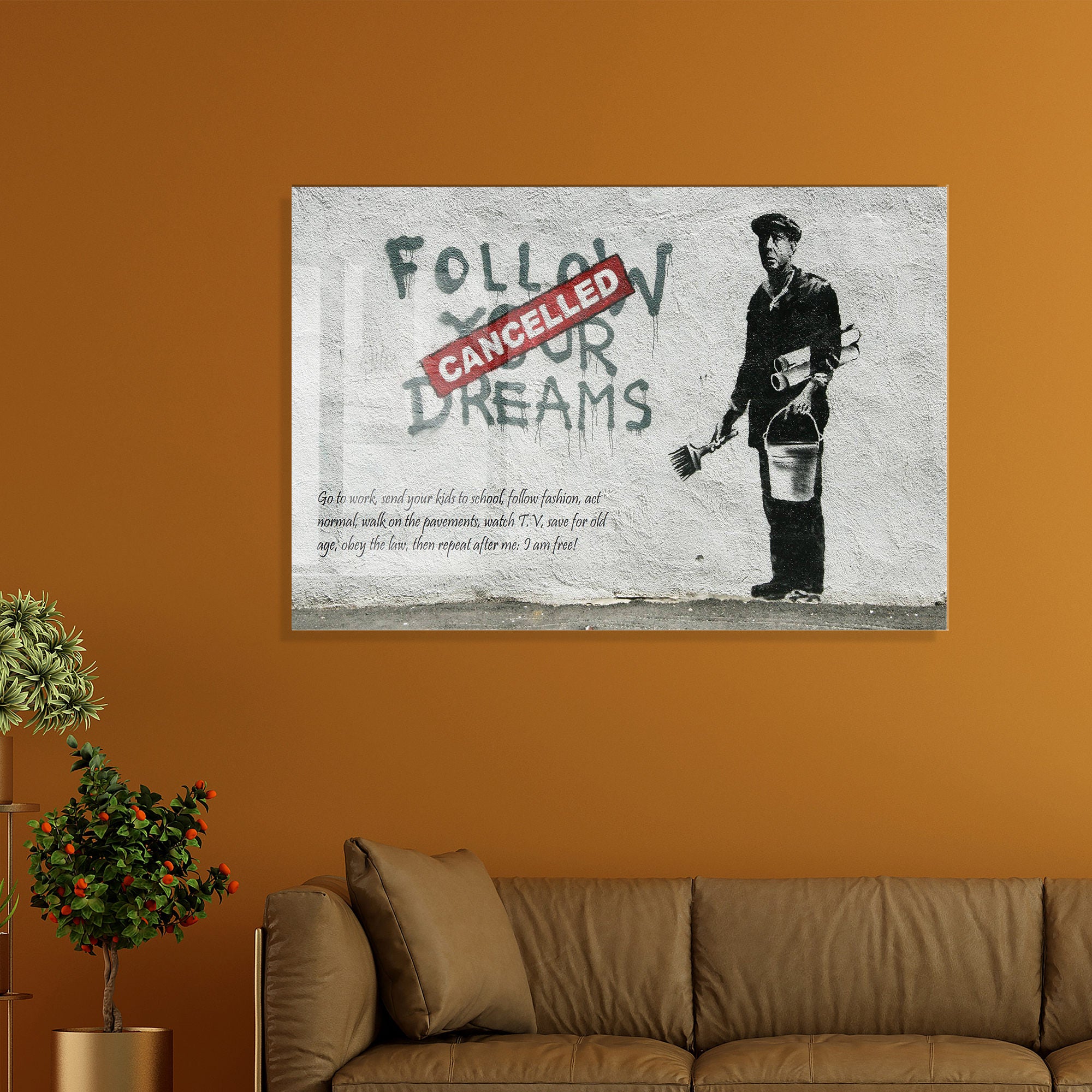 Arte Decorativa em Vidro Temperado UV-021 - Pintura Multicolor 50x70cm - Qualidade Premium 4mm