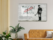 Quadro Decorativo em Vidro Temperado 1883 - 30x45cm Multicolor