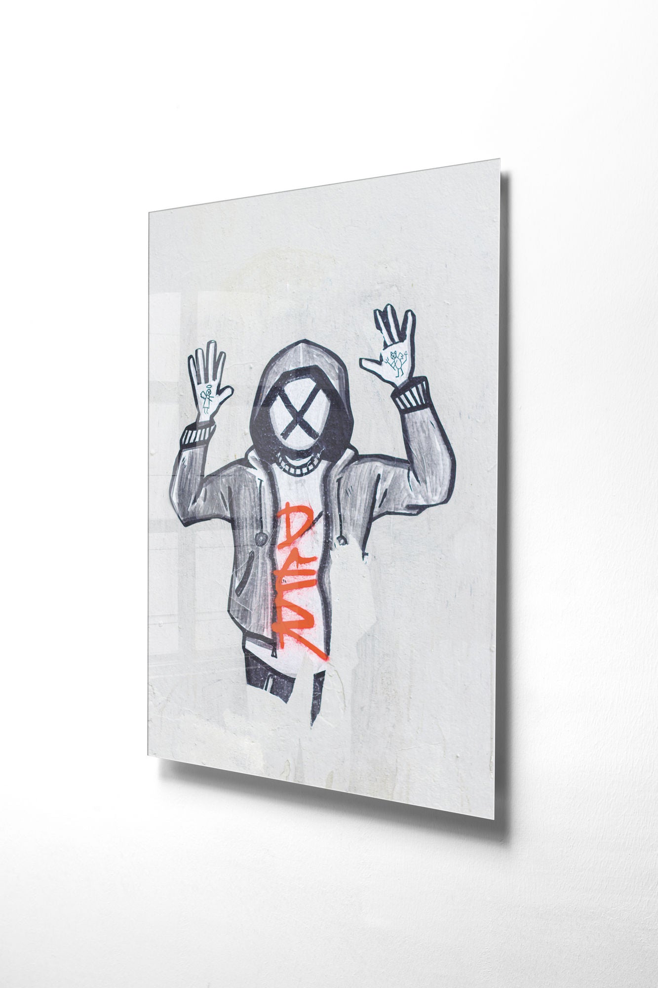 Quadro Decorativo em Vidro Temperado 1884 - 50x70cm Multicolor 4mm