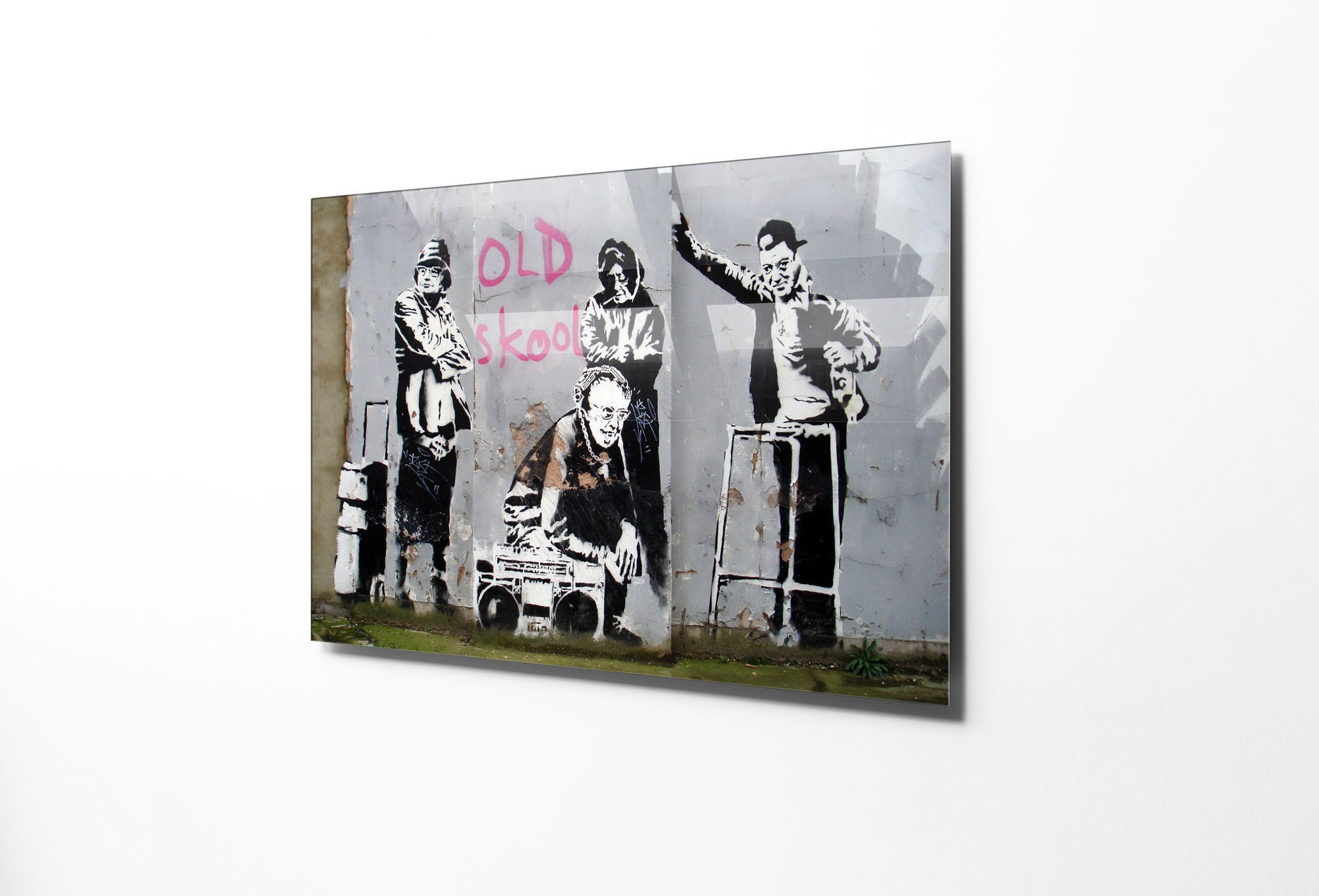 Quadro Decorativo em Vidro Temperado 1887 - 30x45cm Multicolor