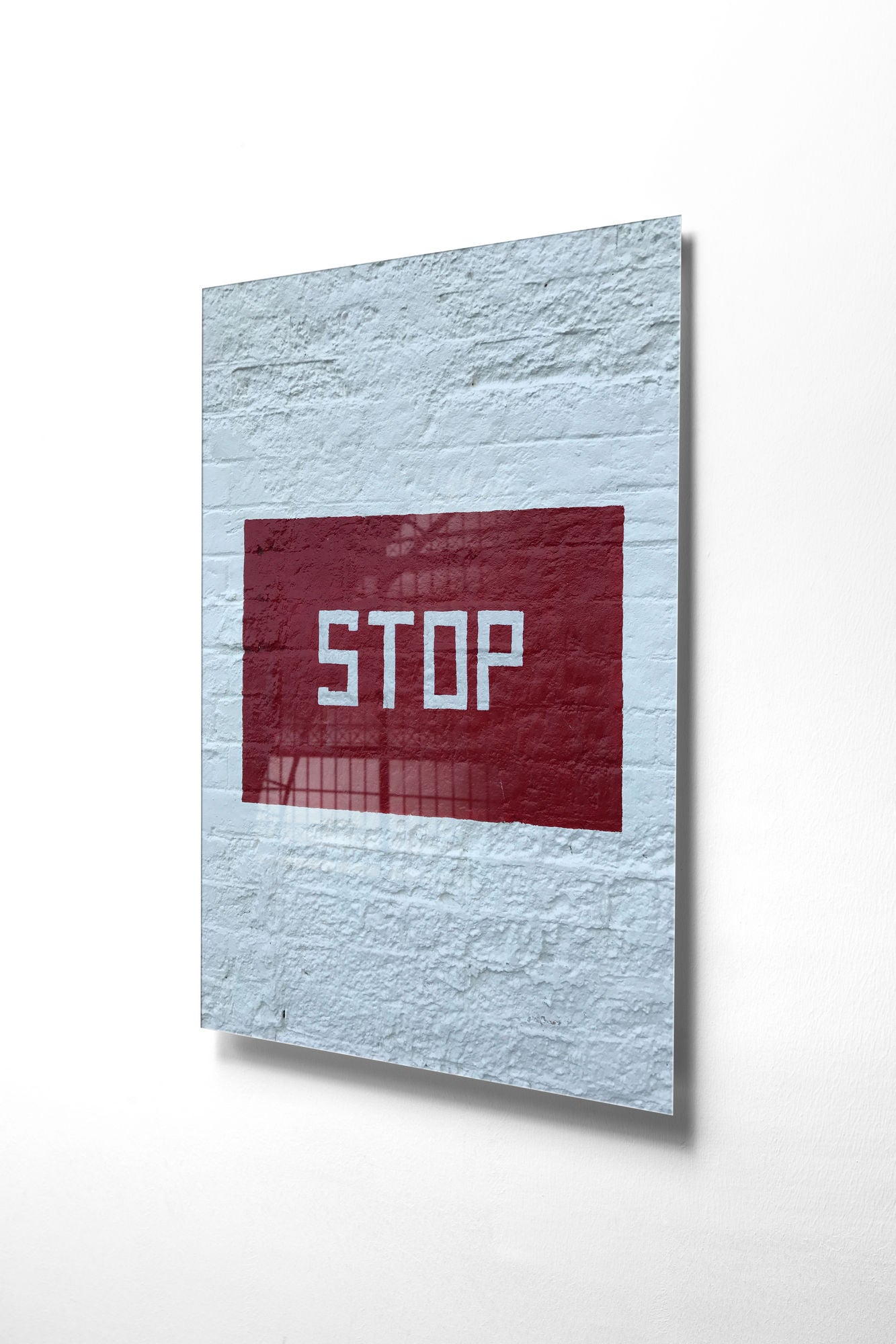 Quadro Decorativo em Vidro Temperado 1891, Multicolor, 45 x 65 cm (4 mm)