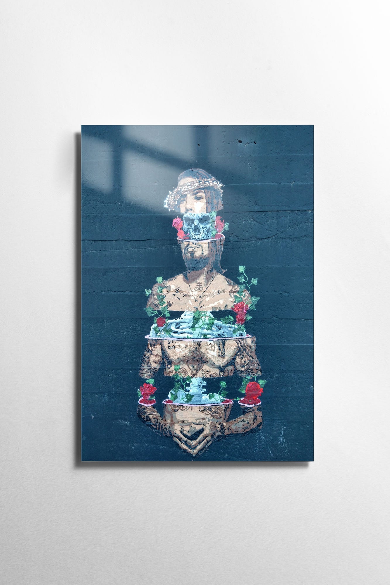Quadro Decorativo em Vidro Temperado Multicolor 70x100cm - Arte Moderna para Transformar o Seu Espaço