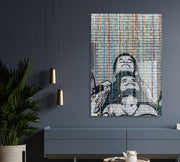 Quadro Decorativo em Vidro Temperado 4 mm, Multicolor, 70 x 100 cm – Modelo 1894