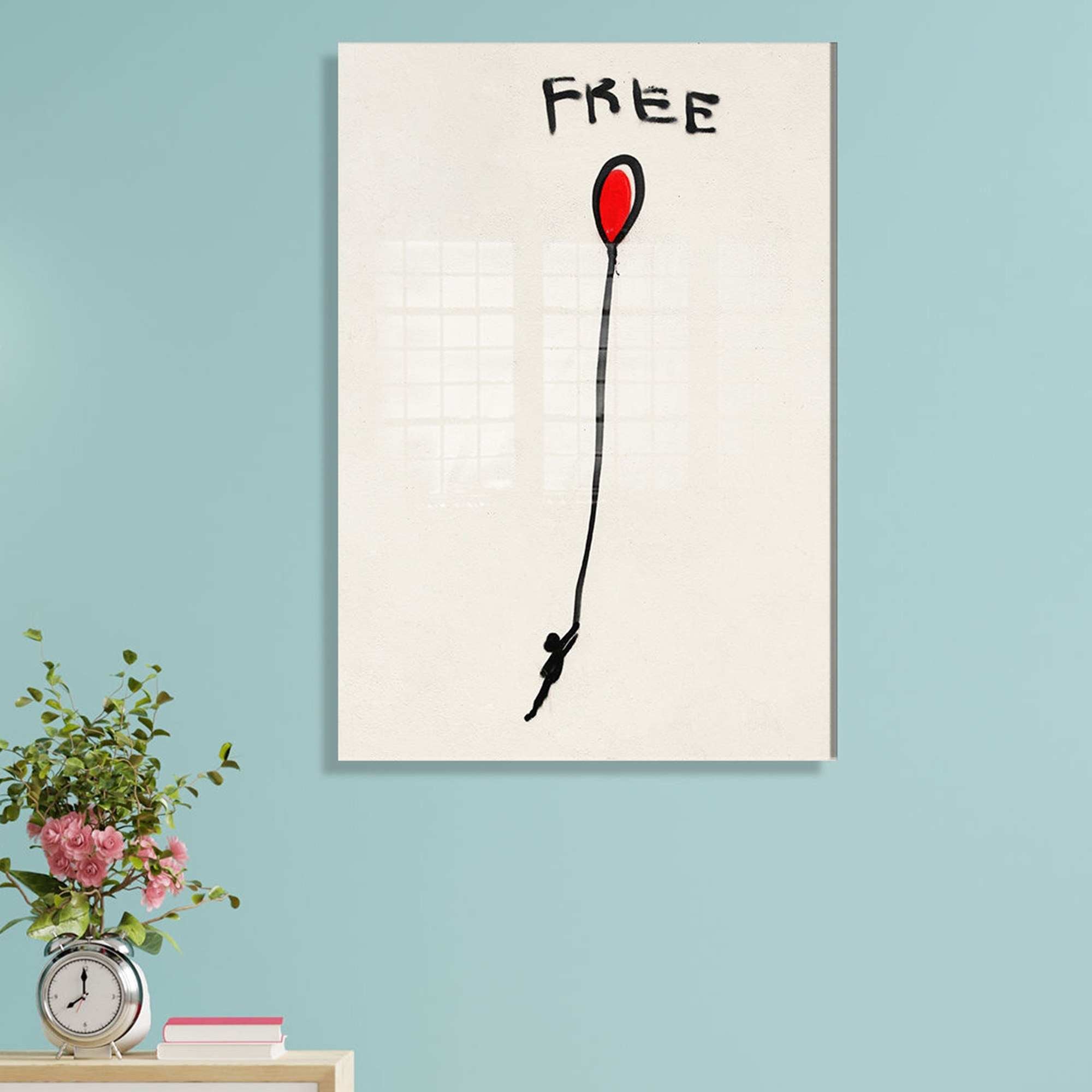 Pintura decorativa em vidro temperado – 50 x 70 cm – 100% vidro temperado – 4 mm de espessura