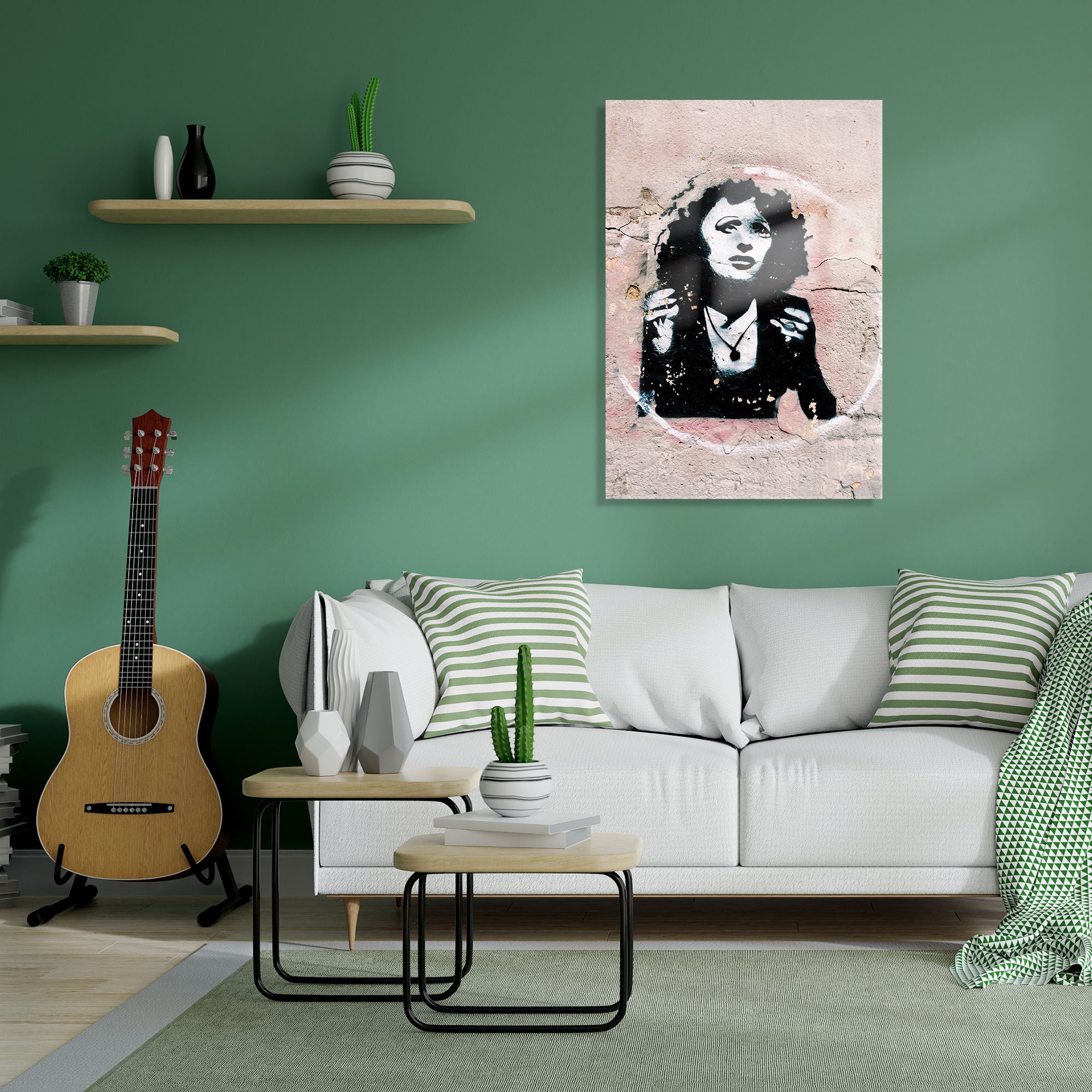 Quadro Decorativo em Vidro Temperado Multicolor 70x100cm - Arte Moderna para Transformar o Seu Espaço