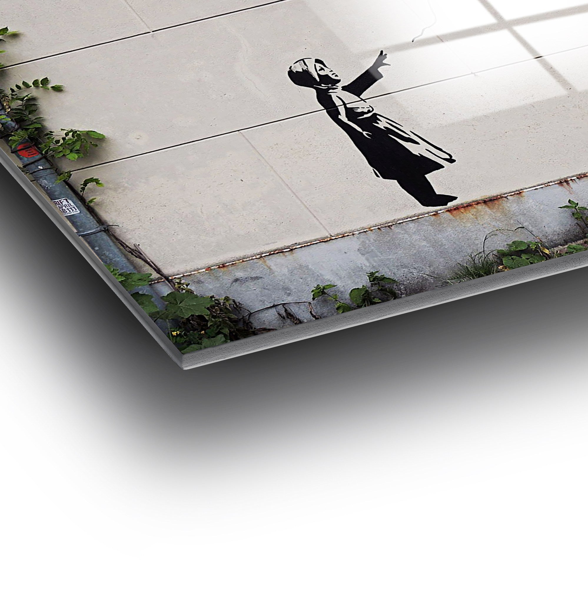 Quadro Decorativo em Vidro Temperado 100% UV-029, Multicolor, 50 x 70 cm (4 mm)