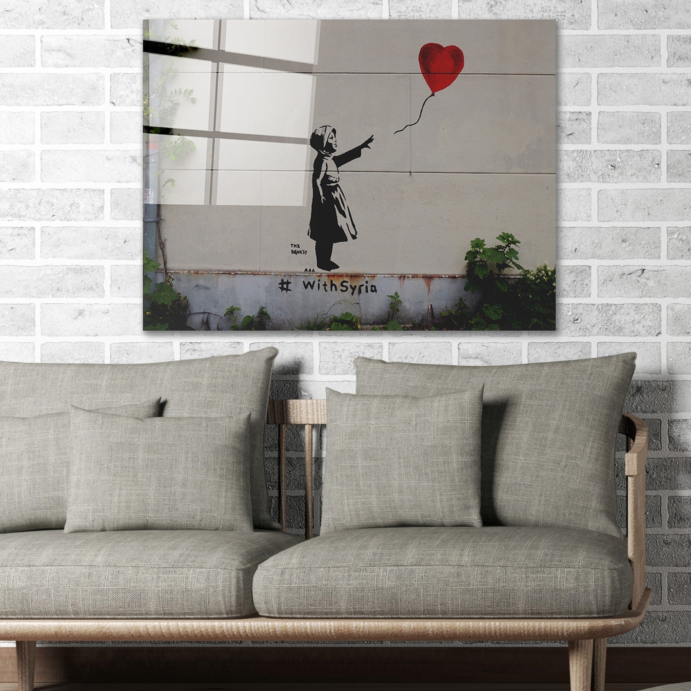 Arte Decorativa em Vidro Temperado 1904 - Pintura Multicolor 45x65cm para Decoração de Interiores