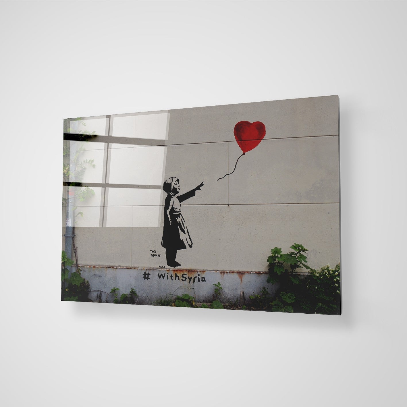 Arte Decorativa em Vidro Temperado 1904 - Pintura Multicolor 45x65cm para Decoração de Interiores