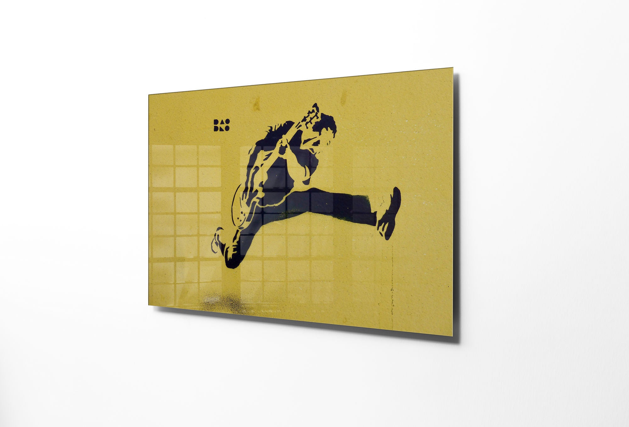 Quadro Decorativo em Vidro Temperado Multicolor 45x65cm - Arte Moderna para Transformar o Seu Espaço