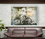 Arte Decorativa em Vidro Temperado 1913 - Pintura Multicolor 30x45cm para Decoração de Interiores