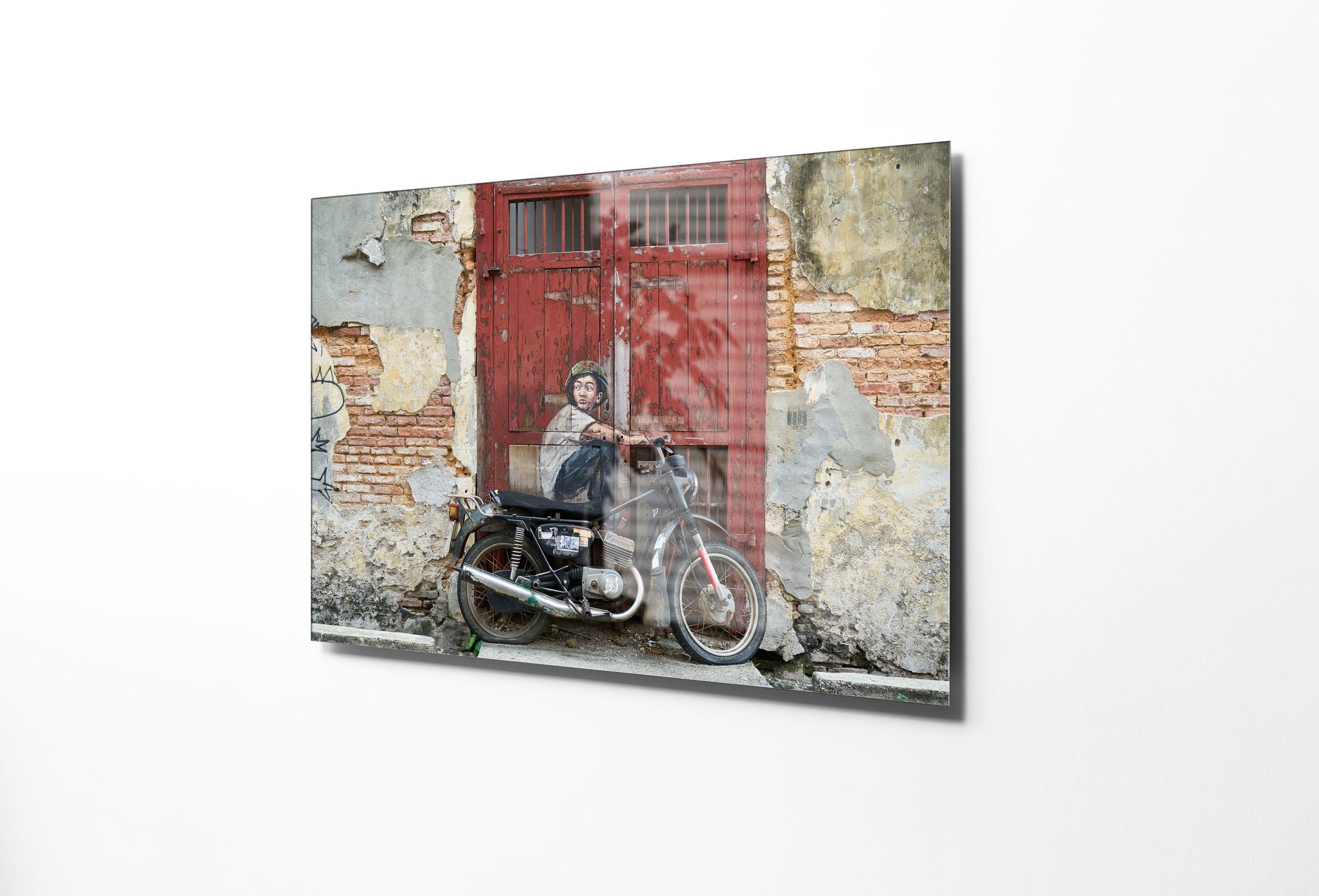 Quadro Decorativo em Vidro Temperado 1914 - 50x70cm Multicolor 4mm