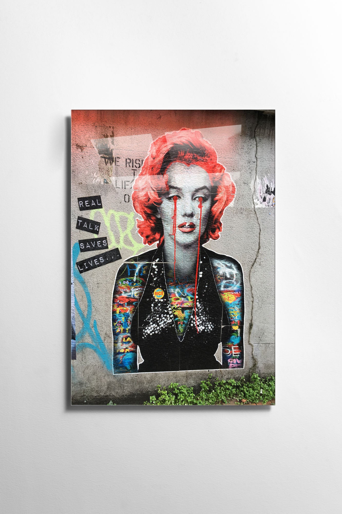 Quadro Decorativo em Vidro Temperado Multicolor 45x65cm - Arte Moderna para Transformar o Seu Espaço