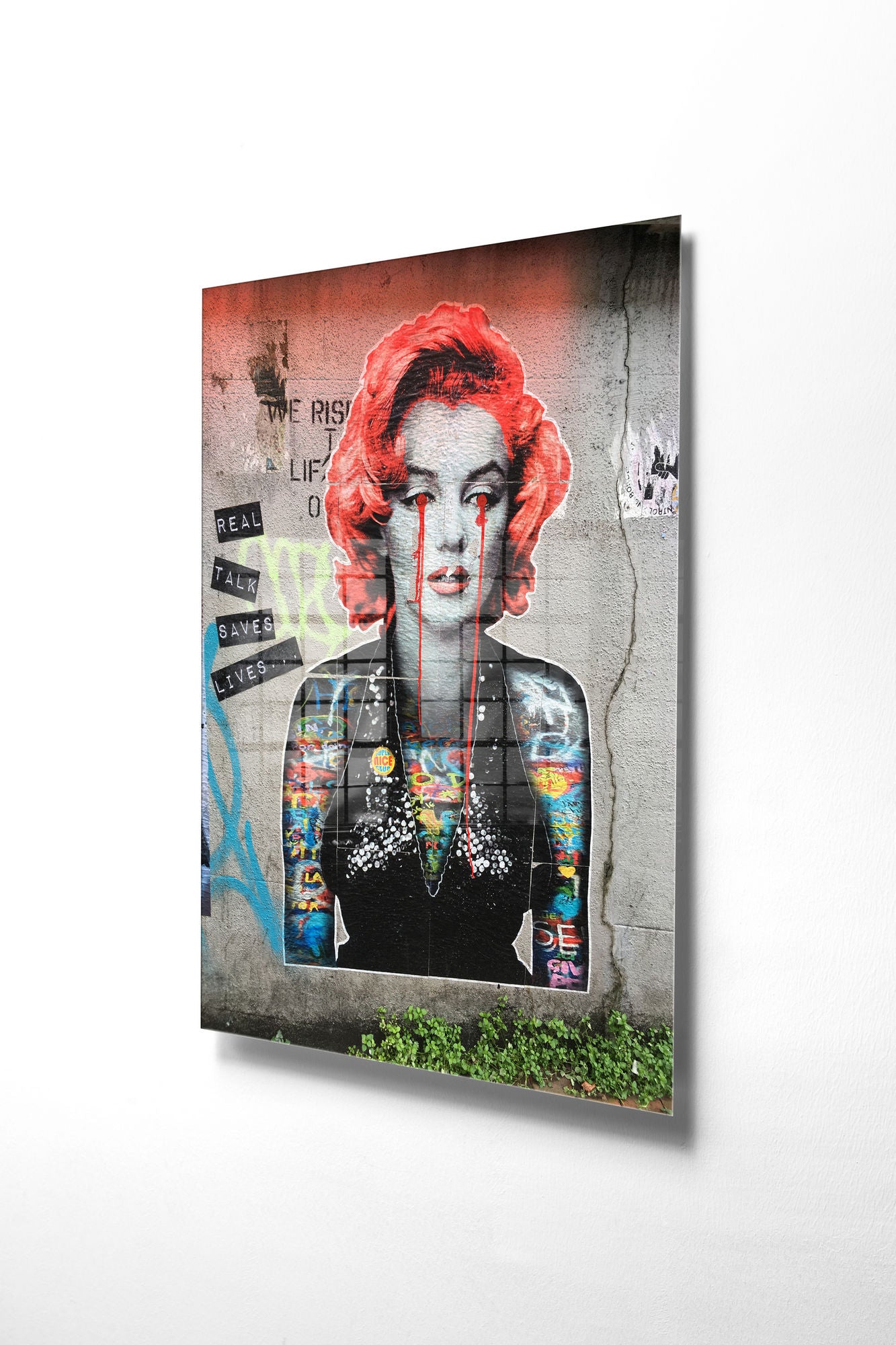 Quadro Decorativo em Vidro Temperado Multicolor 45x65cm - Arte Moderna para Transformar o Seu Espaço
