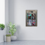 Quadro Decorativo em Vidro Temperado Multicolor 30x45cm - Arte Moderna para Decoração de Interiores