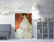 Quadro Decorativo Gustav Klimt - Tela Canvas 50x70cm com Moldura de Madeira - Impressão Digital Multicolor