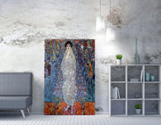 Quadro Decorativo Gustav Klimt - Impressão Digital em Tela 100% Canvas com Moldura de Madeira 70x100cm