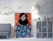 Quadro Decorativo Gustav Klimt - Impressão Digital em Tela 100% Canvas com Moldura de Madeira 70x100cm