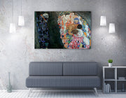 Quadro Decorativo Gustav Klimt - Impressão Digital em Tela 100% Canvas com Moldura de Madeira 70x100cm