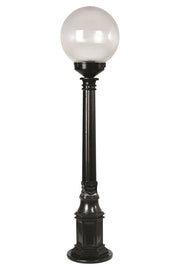 Candeeiro de Pé Externo – 90 cm – Preto – ABS e Acrílico