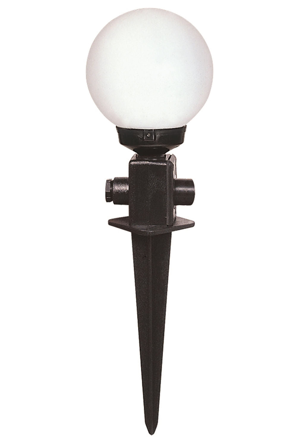 Candeeiro de Parede Externa – 50 cm x 20 cm – Preto e Branco – ABS e Acrílico