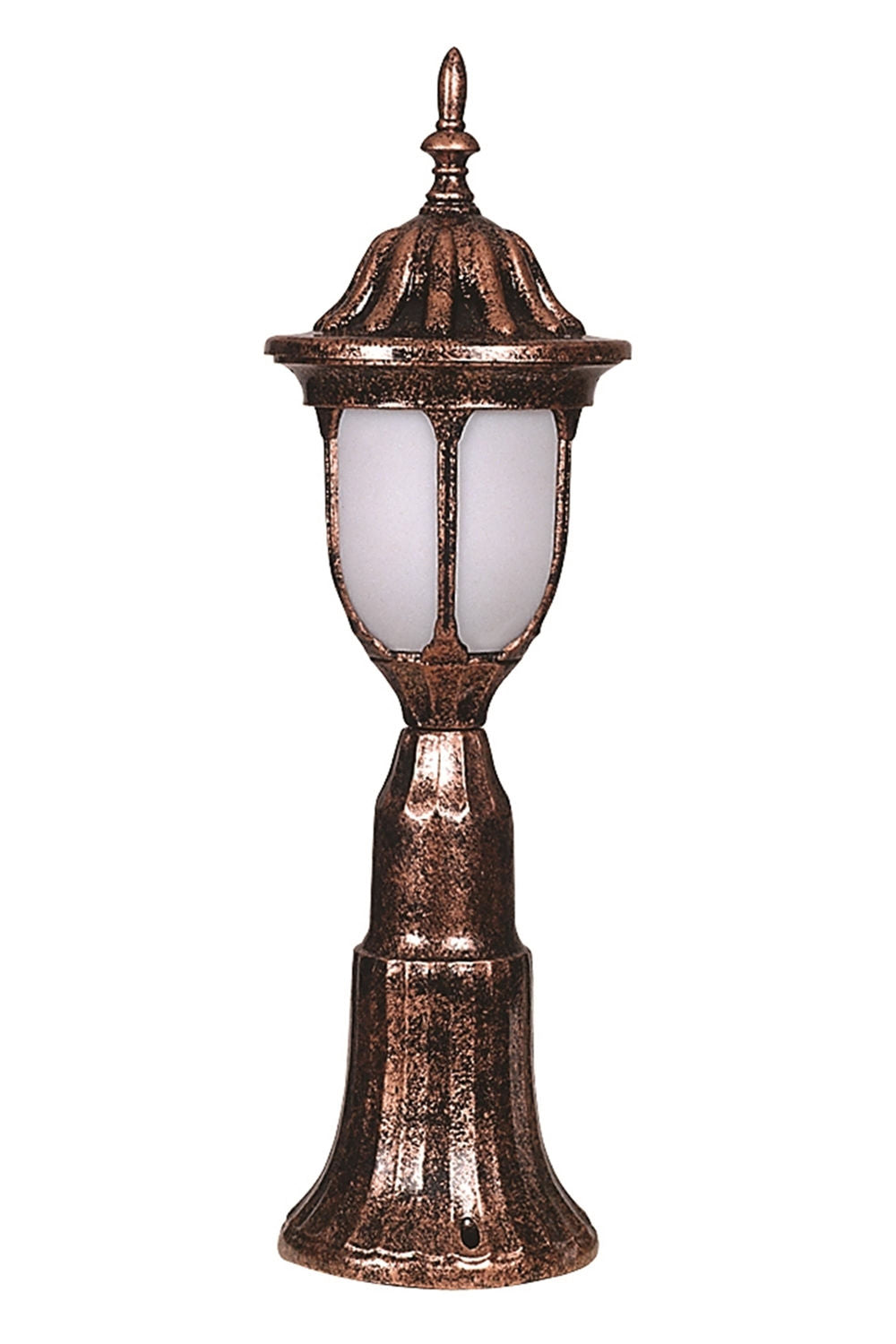Candeeiro de Parede para Exterior – 55 cm x 16 cm – Marrom – ABS e Policarbonato