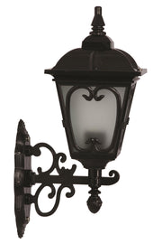Candeeiro de Parede para Exterior – 50 cm – Preto – ABS/Policarbonato