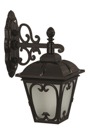 Candeeiro de Parede para Exterior – 47 cm – Preto – ABS e Policarbonato