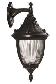 Candeeiro de Parede para Exterior – 35 x 35 cm – Preto – ABS