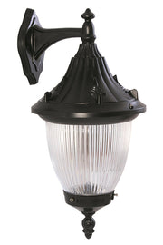 Candeeiro de Parede para Exterior – 50 cm – Preto – ABS e Policarbonato