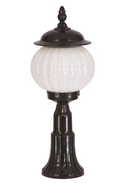 Candeeiro de Parede para Exterior – 59 cm x 23 cm – Preto – ABS/Acrílico