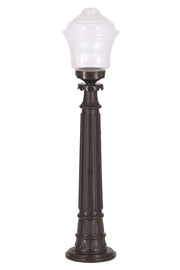 Candeeiro de Pé Externo – 85 cm x 22 cm – Preto – ABS e Acrílico