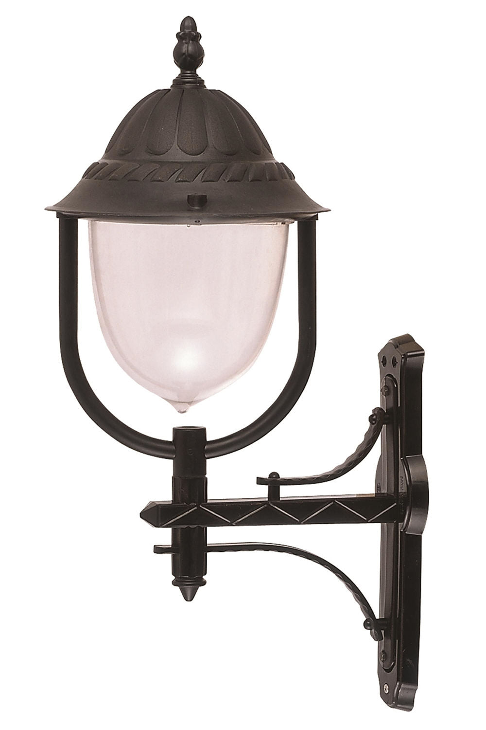 Candeeiro de Parede Externo – 70 cm – Preto – ABS