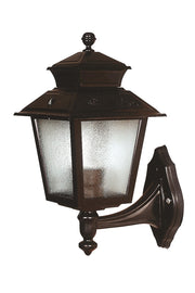 Candeeiro de Parede Exterior – 38 cm – Preto – ABS