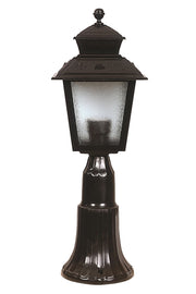 Candeeiro de Parede para Exterior – 53 cm x 18 cm – Preto – ABS e Policarbonato