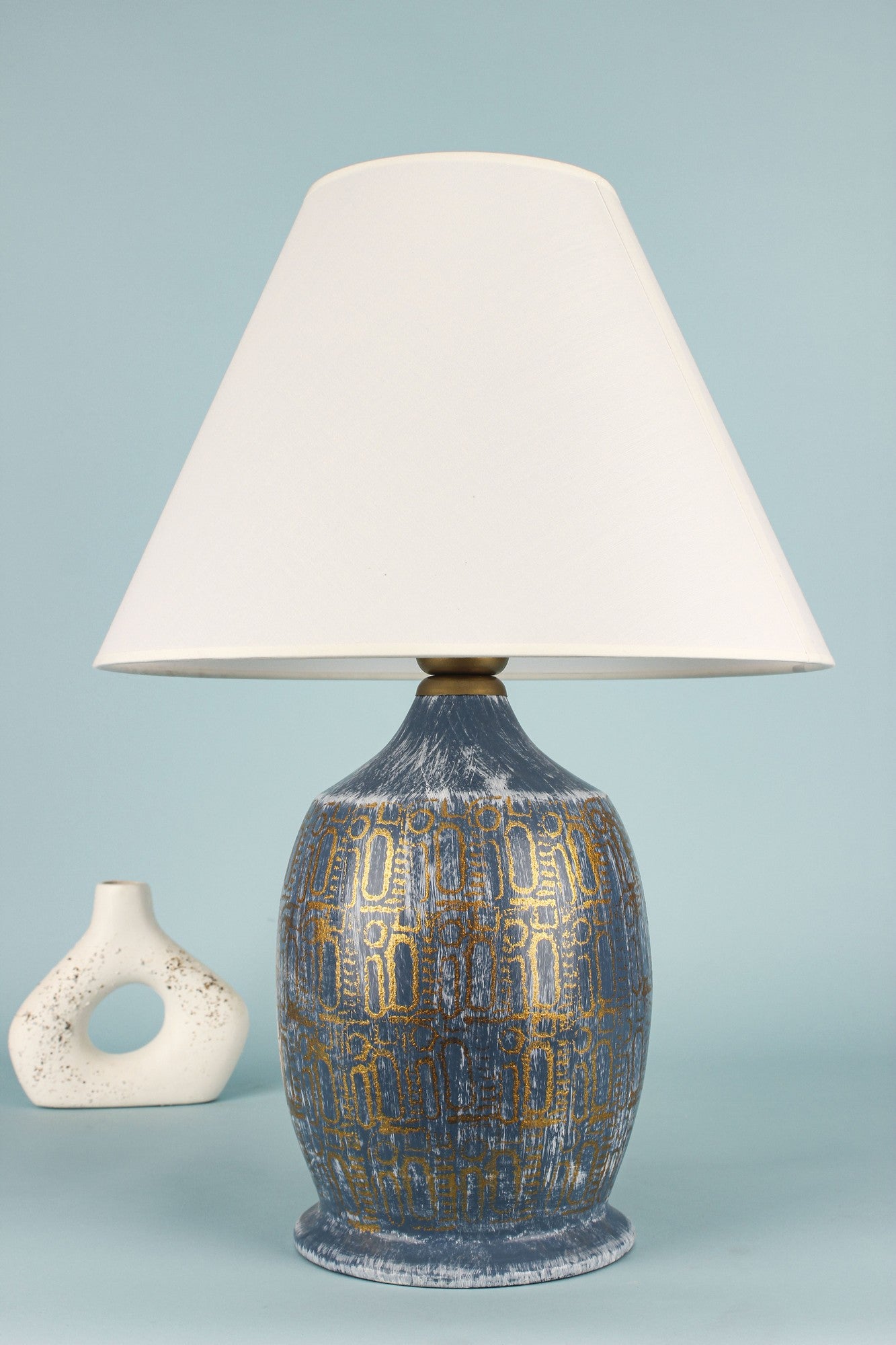 Candeeiro de mesa-BK014-Azul