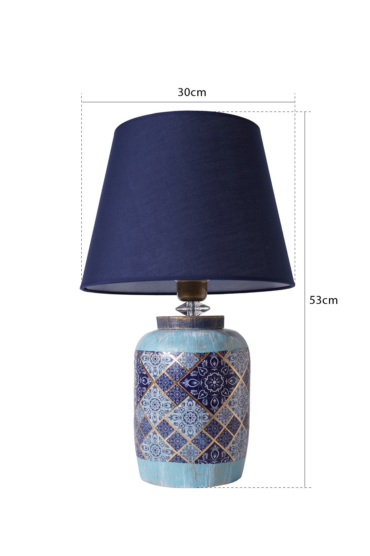 Candeeiro de mesa-YL508-Azul